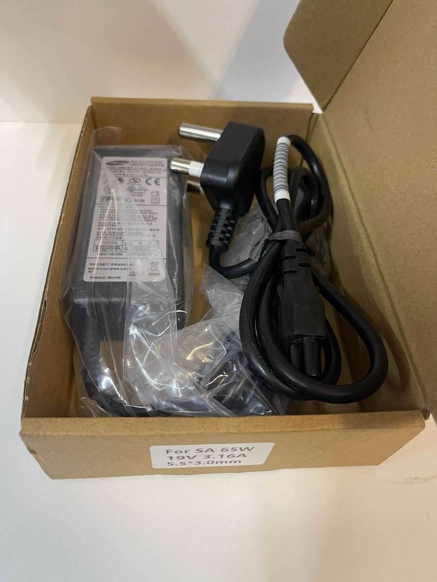 Samsung Laptop Charger 19V 3.16A (5.0mm Pin) 60W