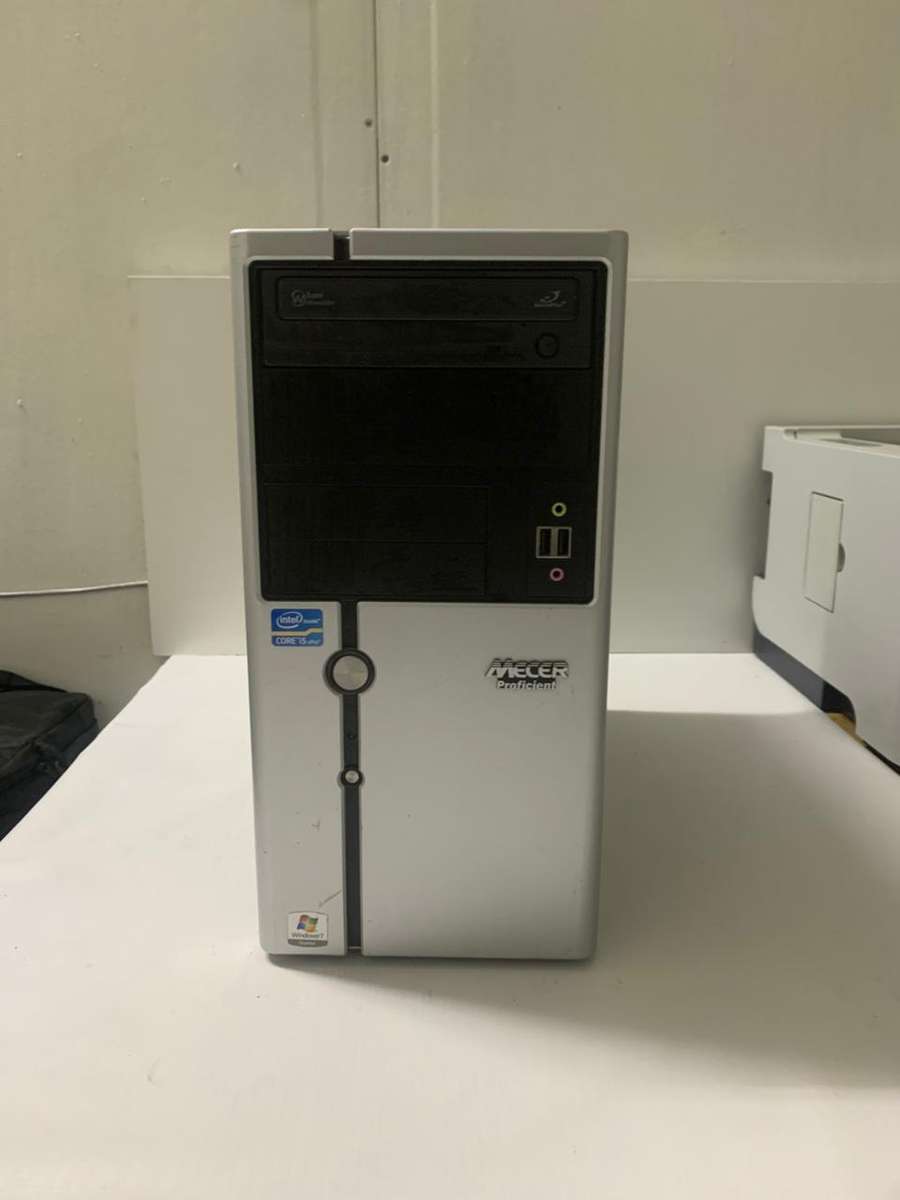 MECER PROFICIENT Desktop PC | CORE i5 2400 CPU @ 3.10GHz | 4GB RAM | WIN 10 | 500GB HDD