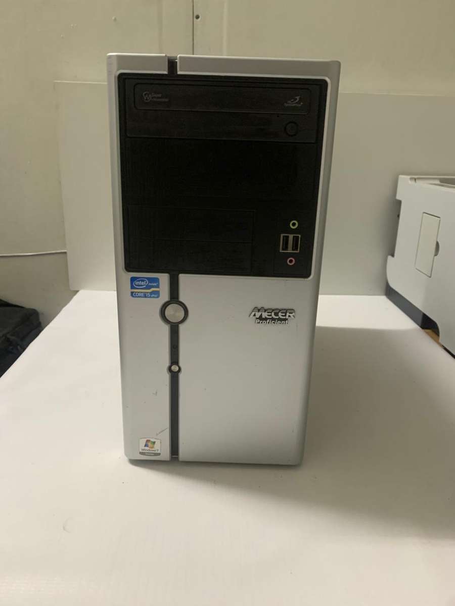 MECER PROFICIENT Desktop PC | CORE i5 2400 CPU @ 3.10GHz | 4GB RAM | WIN 10 | 500GB HDD