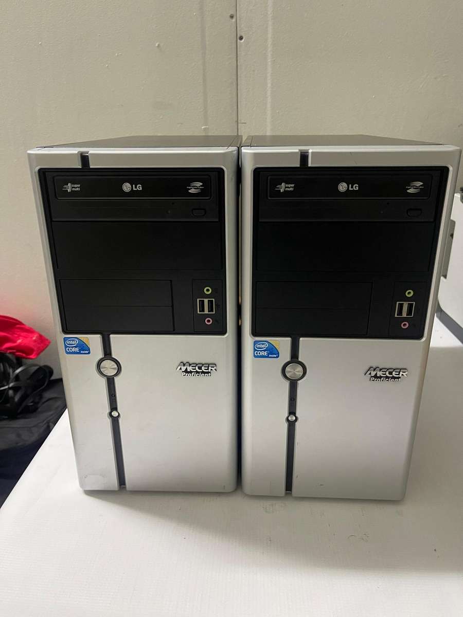 MECER PROFICIENT Custom Desktop PC | CORE i3-8100 CPU @ 3.60GHz (8TH GEN) 8GB RAM WIN 11 500GB HDD