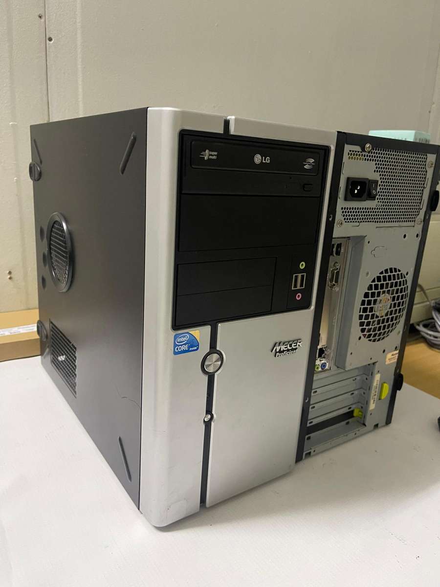 MECER PROFICIENT Custom Desktop PC | CORE i3-8100 CPU @ 3.60GHz (8TH GEN) 8GB RAM WIN 11 500GB HDD