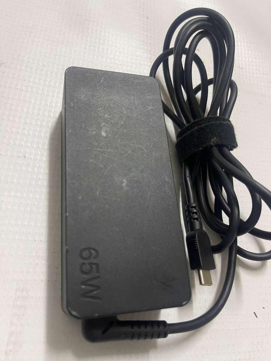 Refurbished Genuine (OEM) Lenovo 65W 20V 3.25A USB Type-C Charger Power Adapter