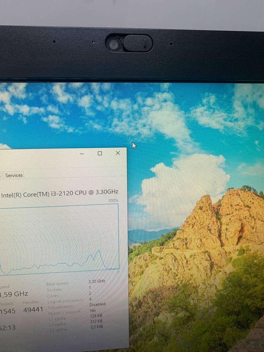Lenovo ThinkCentre M71z 1741 - Core i3 2120 3.3 GHz - 4 GB - 500 GB - LCD 20"
