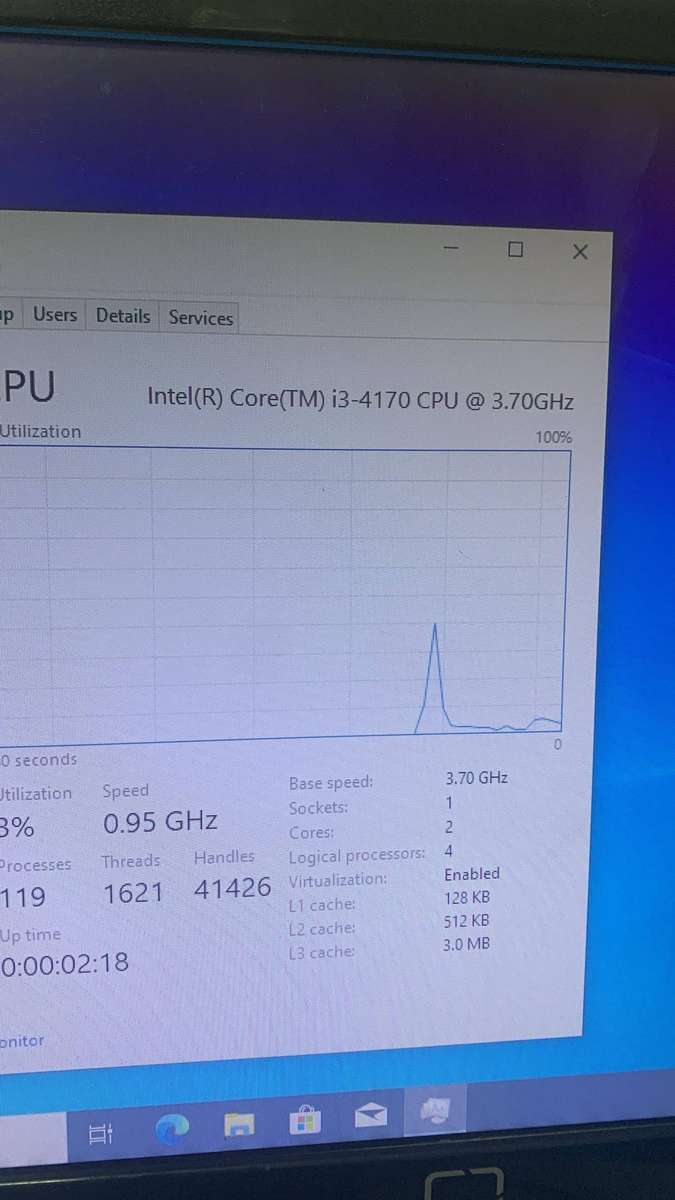 Custom Desktop PC - H81M-P33 Intel Core i3-4170 CPU @ 3.70GHz 4GB DDR3 500GB HDD