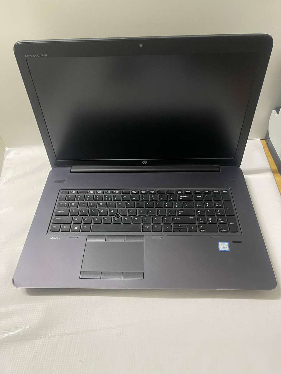 HP ZBook 17 G4 Mobile Workstation Core i7 7th Gen 17.3 32GB RAM 1TB SSD 6GB NVIDIA QUADRO P3000 GPU