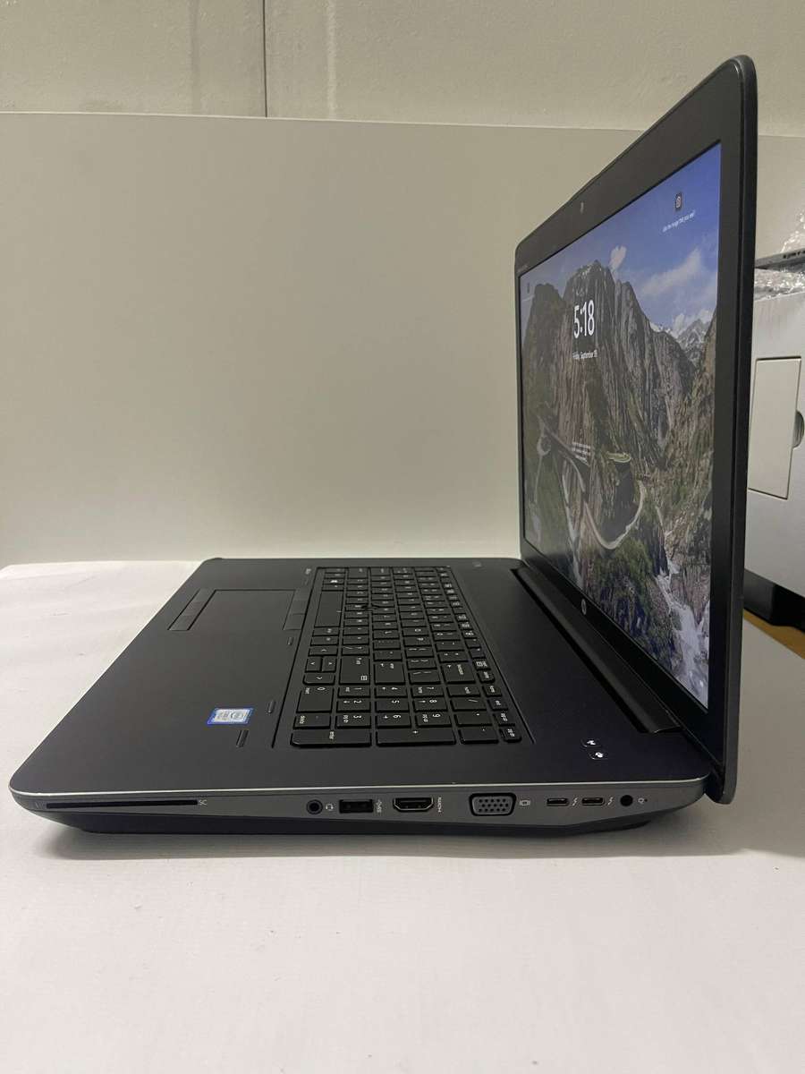 HP ZBook 17 G4 Mobile Workstation Core i7 7th Gen 17.3 32GB RAM 1TB SSD 6GB NVIDIA QUADRO P3000 GPU