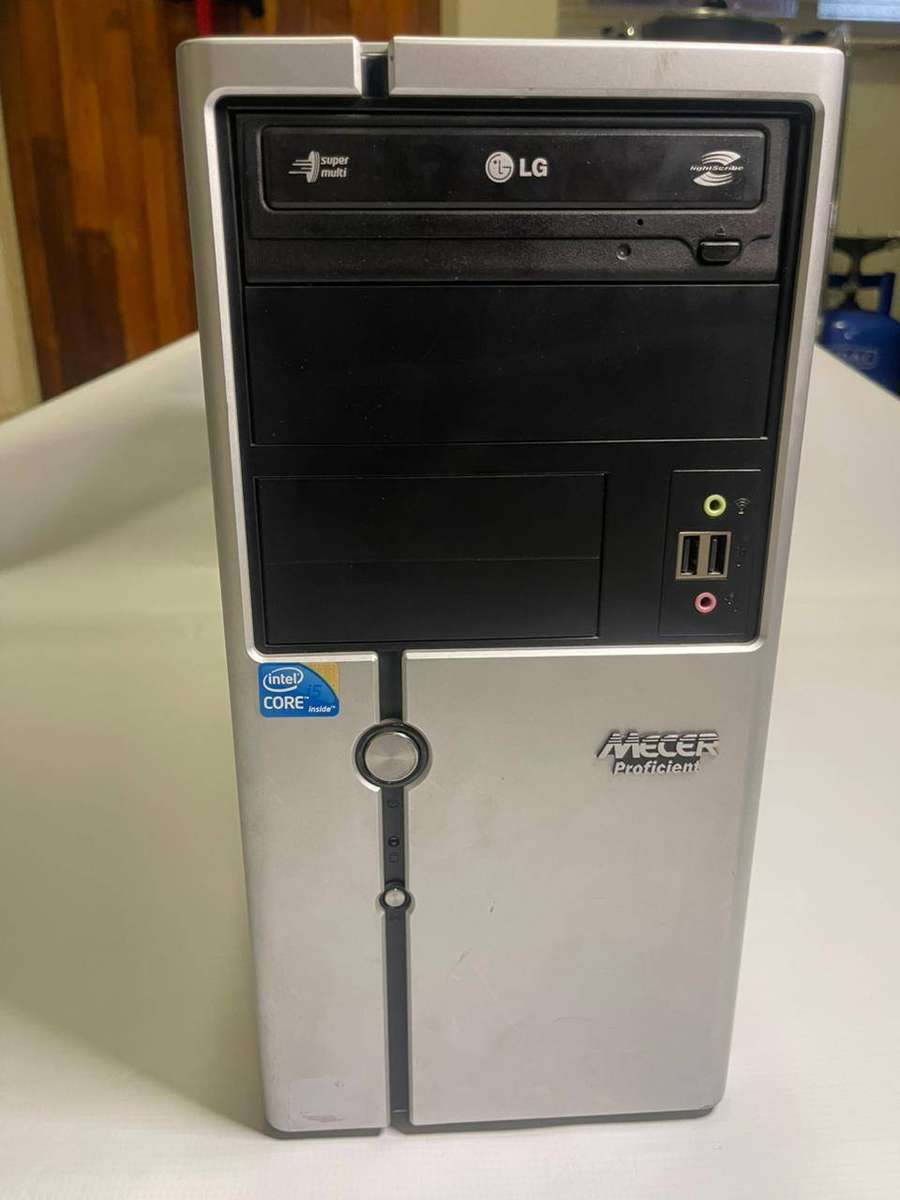 Custom Desktop PC - ASRock Mobo Intel Core i3-8100 CPU @3.60GHz 8GB DDR4 500GB HDD - Mecer Casing