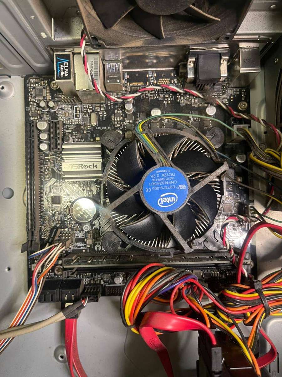 Custom Desktop PC - ASRock Mobo Intel Core i3-8100 CPU @3.60GHz 8GB DDR4 500GB HDD - Mecer Casing