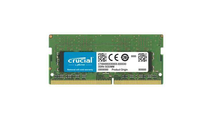 Crucial 16GB DDR4 3200MHz Notebook Memory