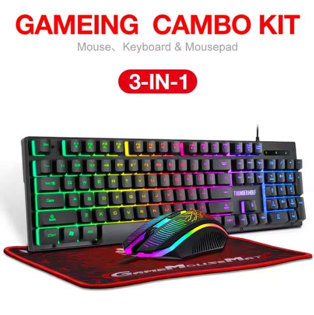 T-WOLF TF-31 3-in-1 Gaming Combo Kit