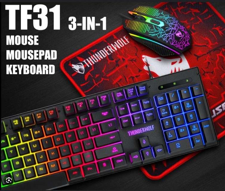 T-WOLF TF-31 3-in-1 Gaming Combo Kit