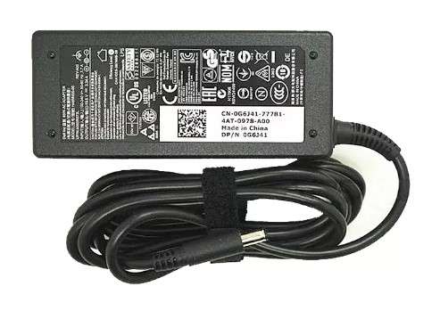 Genuine Dell 65W Small Pin 4.5mm Barrel 19.5V 3.34A Notebook Charger with SA Power Cord
