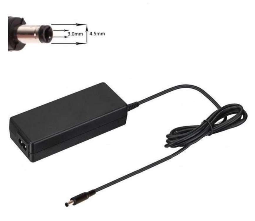 Genuine Dell 65W Small Pin 4.5mm Barrel 19.5V 3.34A Notebook Charger with SA Power Cord