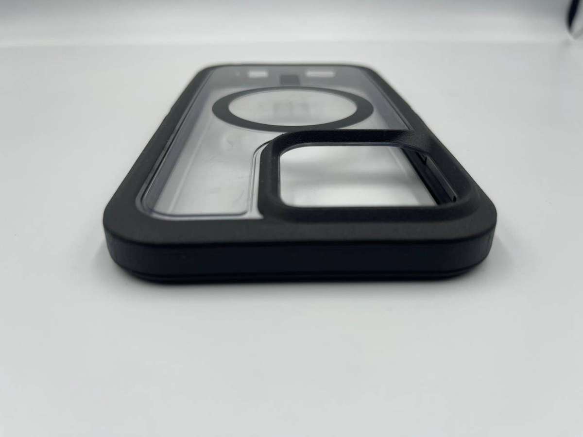 OtterBox Defender XT iPhone 15 Pro Max Case with MagSafe  Clear/Black | Very Good Condition