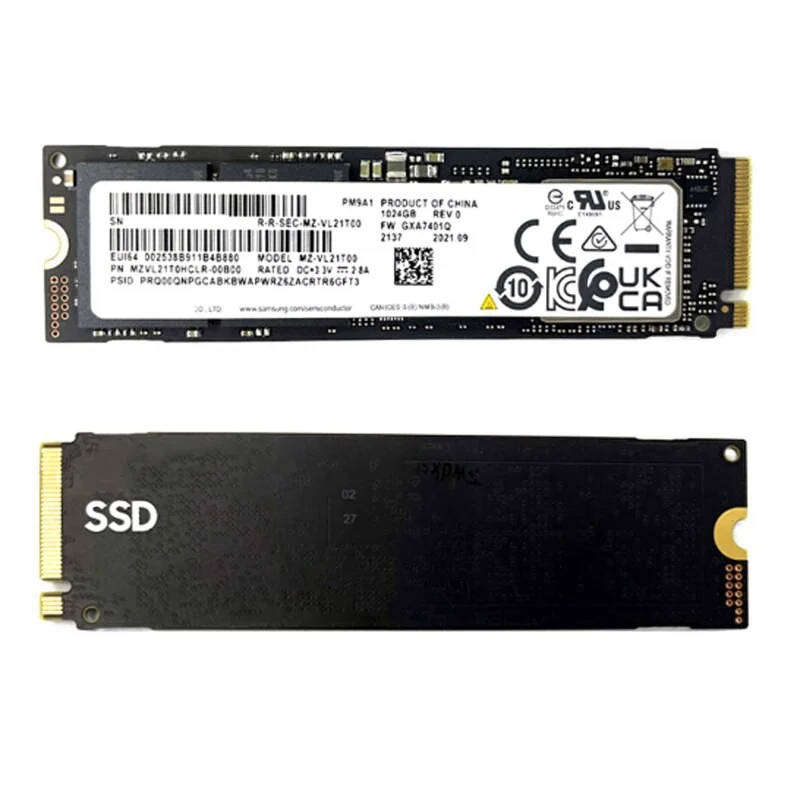 Samsung PM9A1 1TB M.2 NVMe PCIe 4.0 x4 SSD  Ultra-Fast Gen4 Storage - Tested