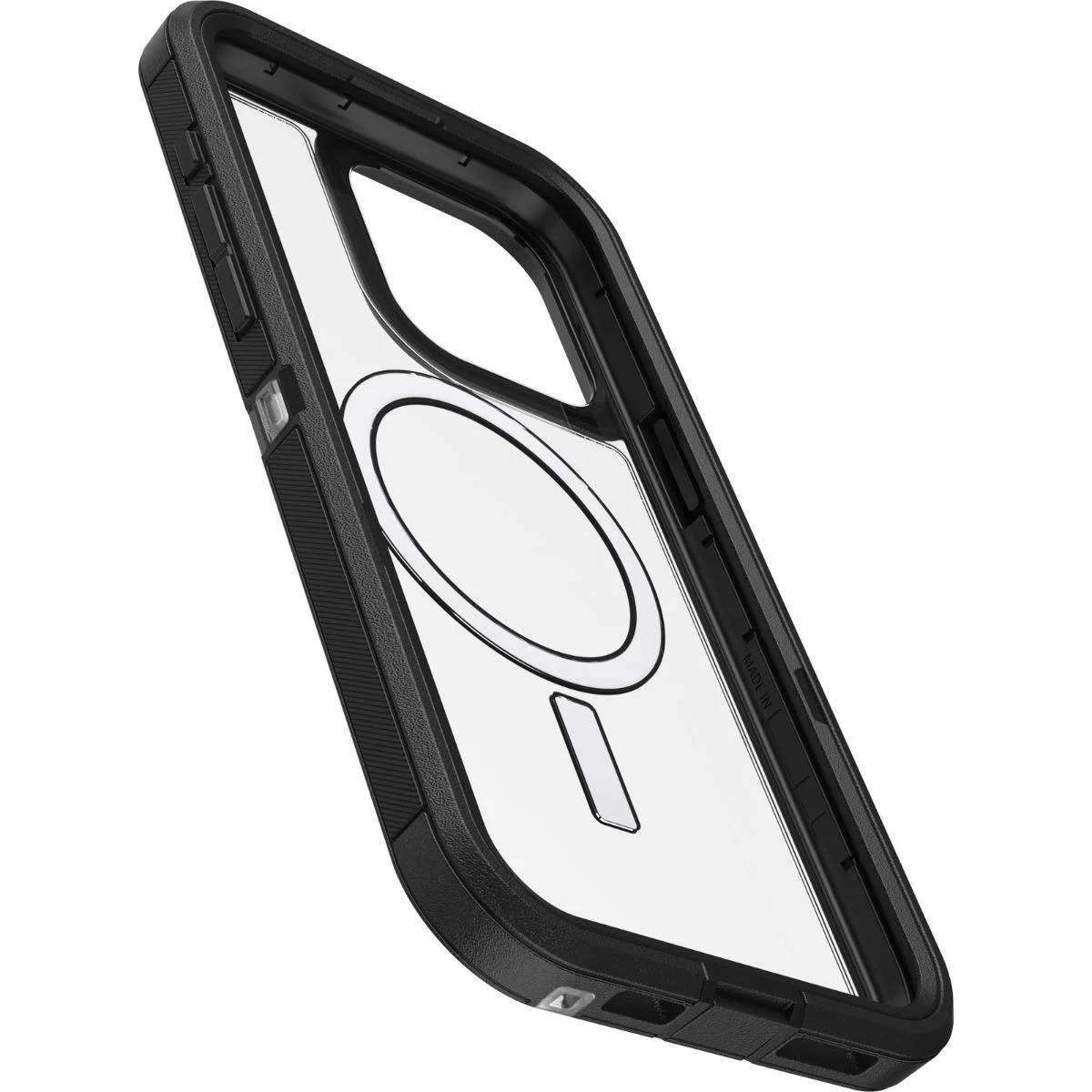 OtterBox Defender XT iPhone 15 Pro Max Case with MagSafe  Clear/Black | Very Good Condition