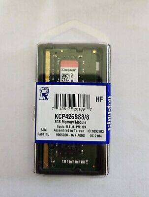 Kingston LAPTOP RAM DDR4 8GB KCP426SS8/8 SO-DIMM Memory Module