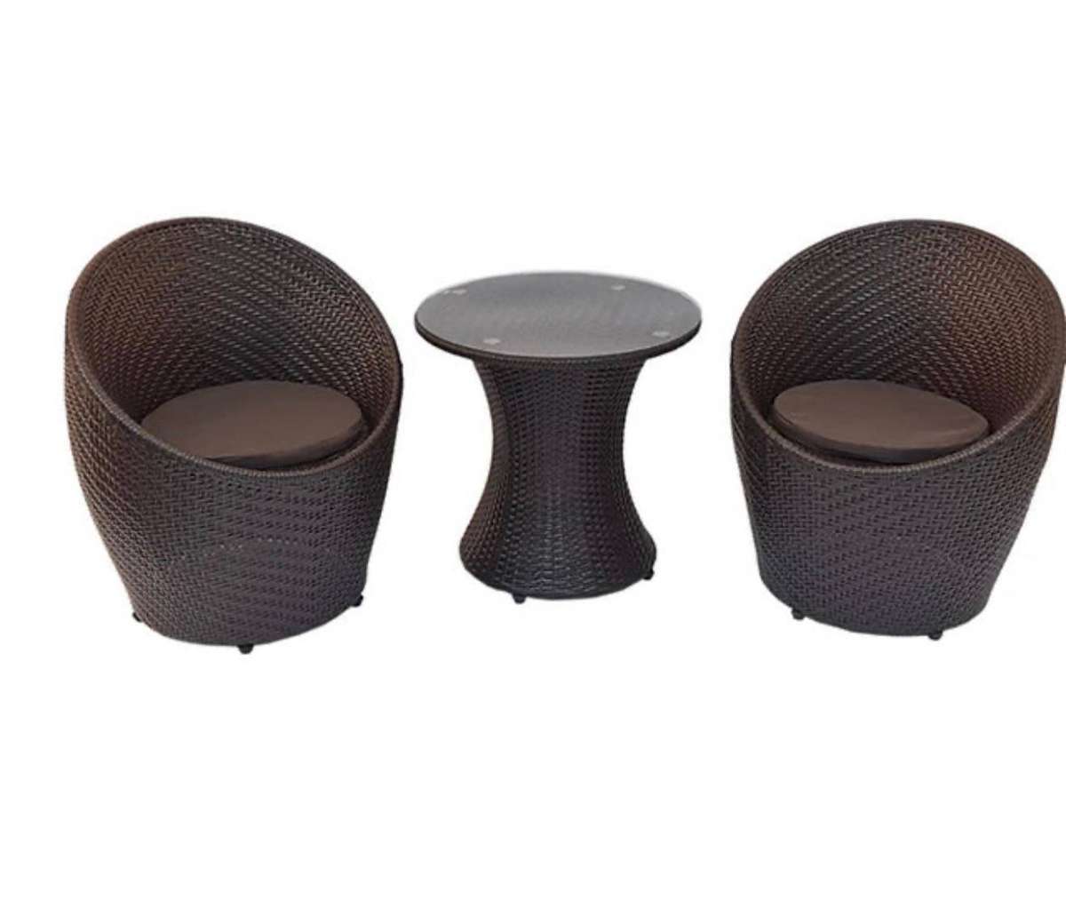 Prestige Home - Patio Cocktail Set (Brown 3pcs)