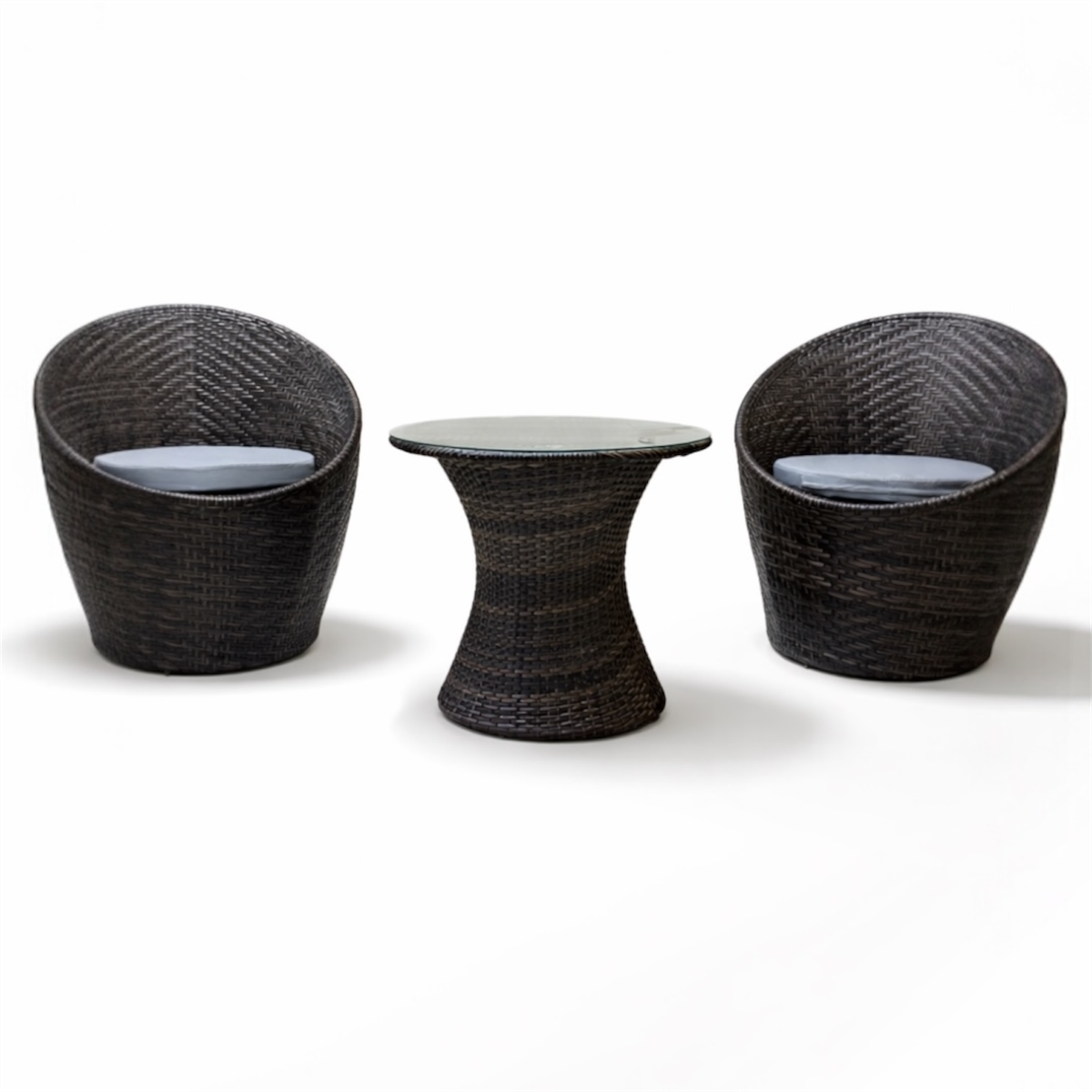 Prestige Home - Patio Cocktail Set (Grey 3pcs)