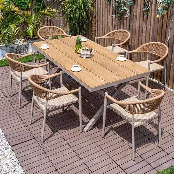 Prestige Home - Spruce Outdoor Dining Set 6 Seater