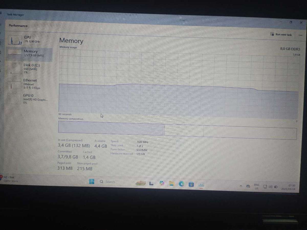 Dell Latitude E7250 i7-5600U @2.60GHz