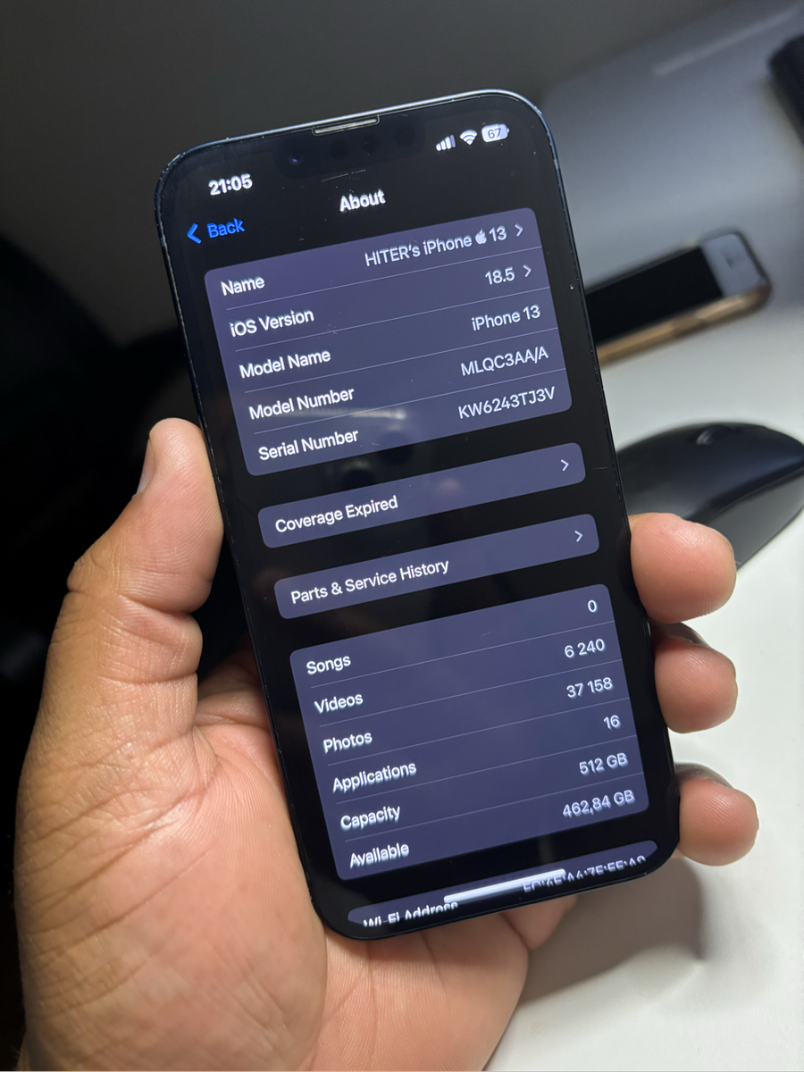 IPHONE 13 512GB WIFI ONLY