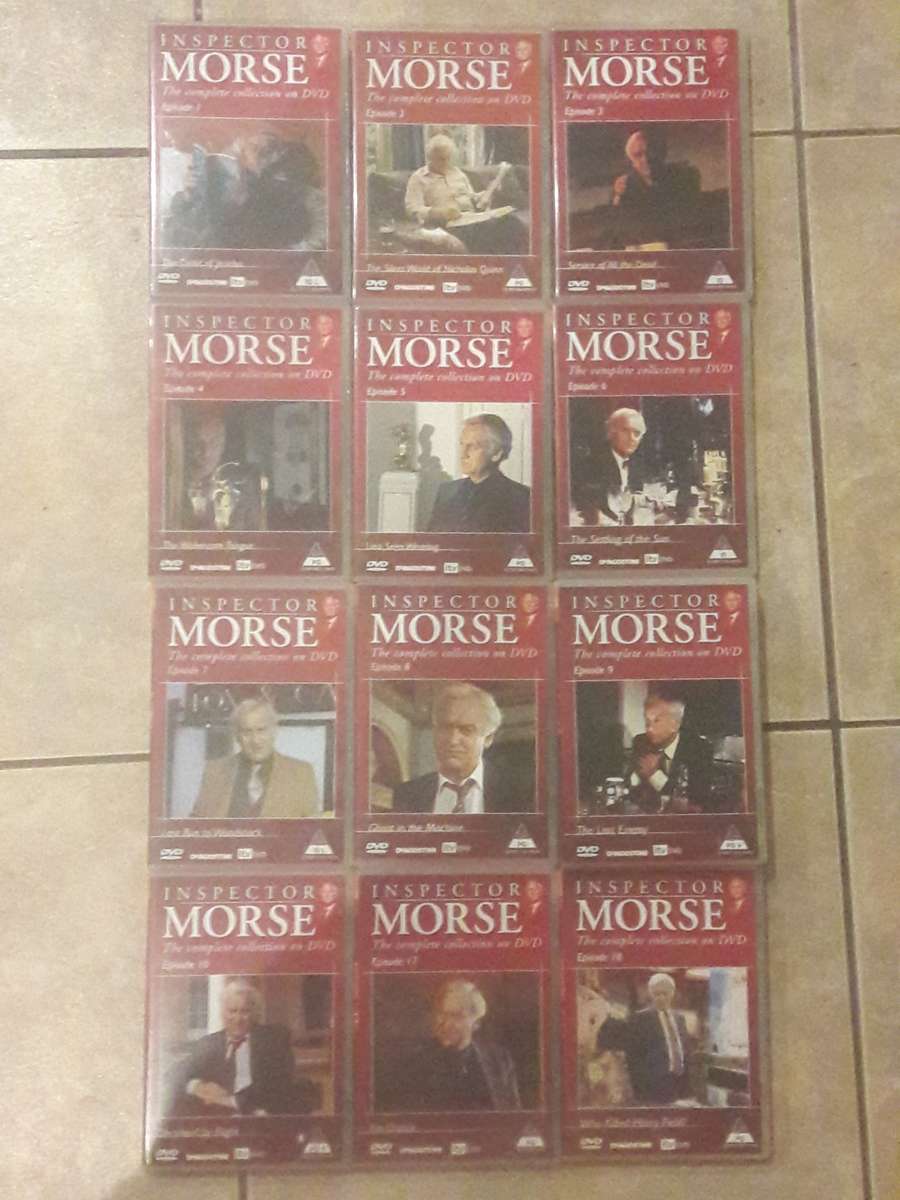 *Bundle* Inspector Morse, episodes 1 - 10 + 17 & 18