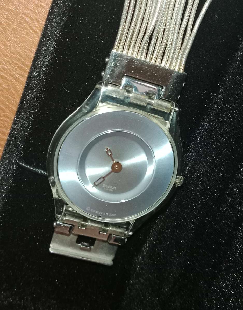 Rare Vintage Swatch Watch AG2000 (Silver)