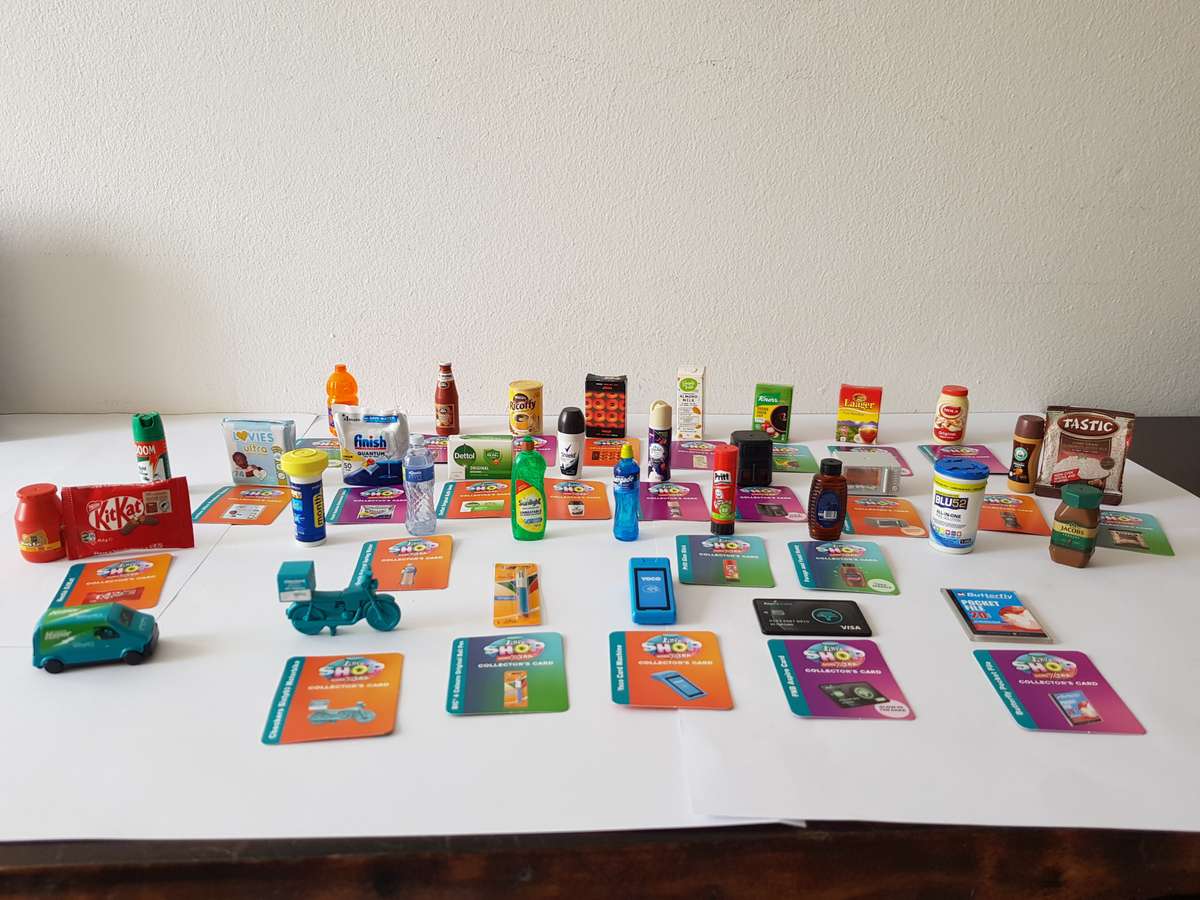 CHECKERS LITTLE SHOP MINI GROCERIES COLLECTION.