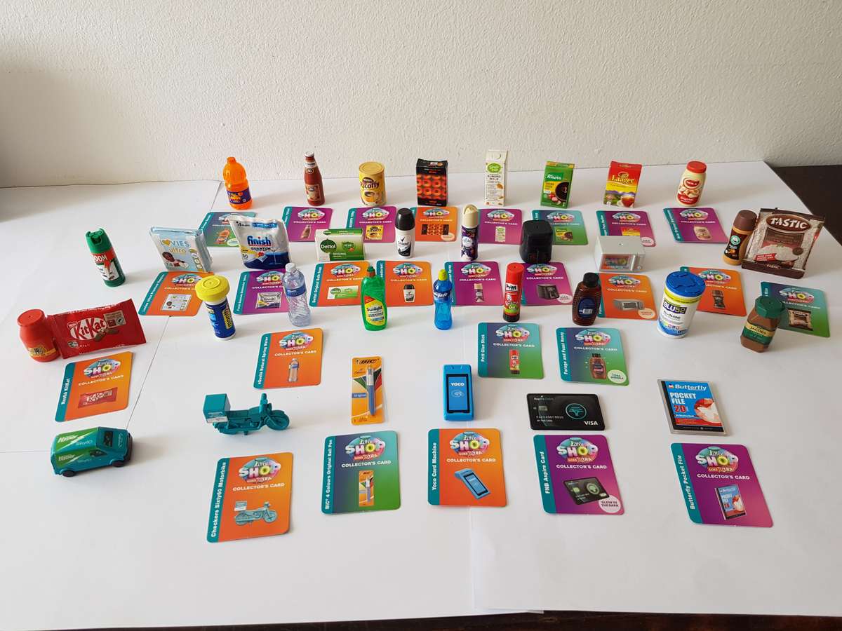 CHECKERS LITTLE SHOP MINI GROCERIES COLLECTION.