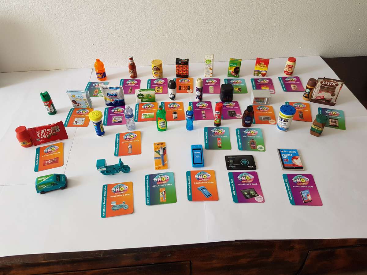 CHECKERS LITTLE SHOP MINI GROCERIES COLLECTION.