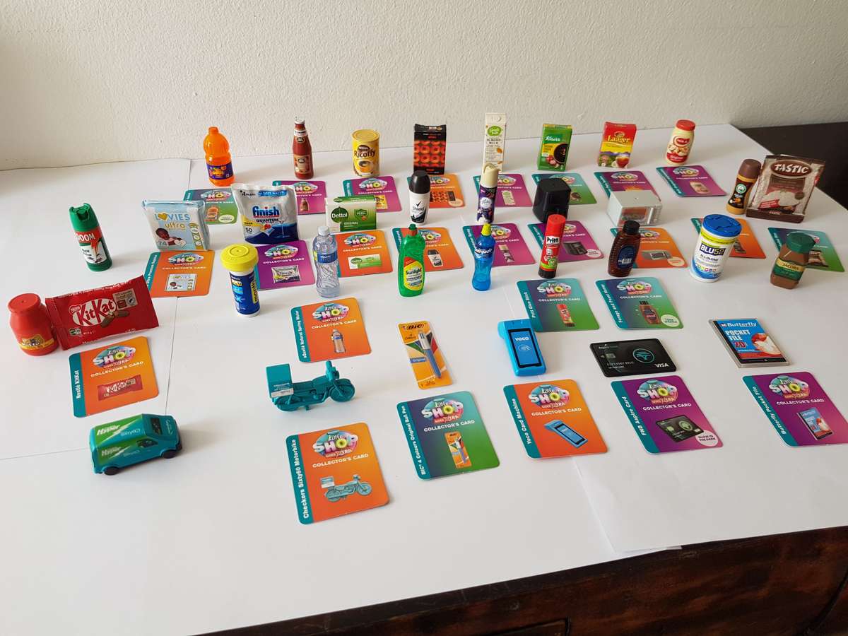 CHECKERS LITTLE SHOP MINI GROCERIES COLLECTION.