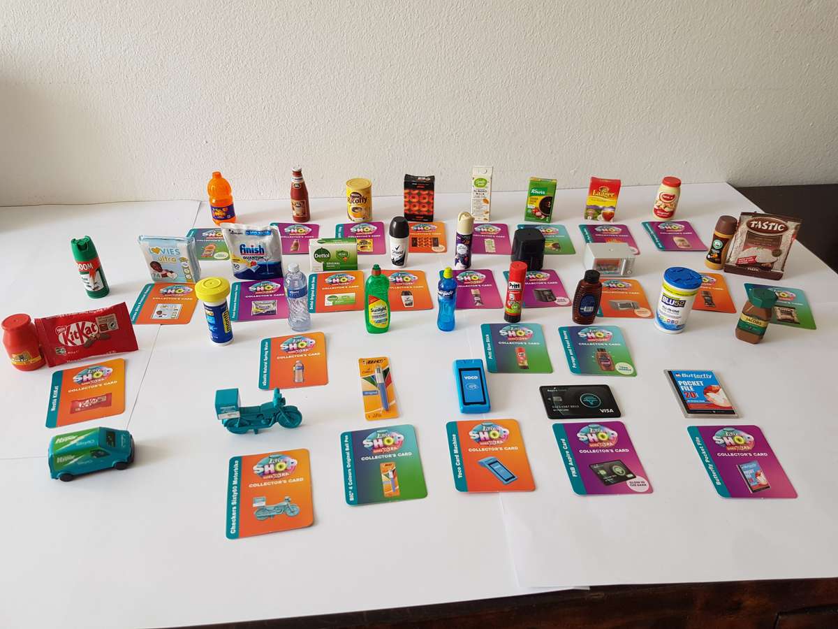 CHECKERS LITTLE SHOP MINI GROCERIES COLLECTION.