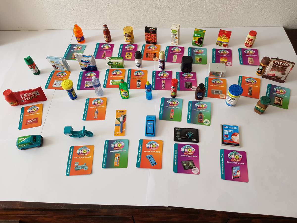 CHECKERS LITTLE SHOP MINI GROCERIES COLLECTION.