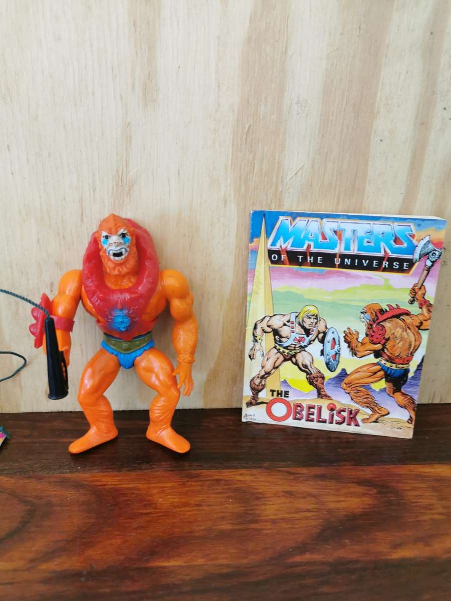 ACTION FIGURE BEAST MAN FROM 1981 OF THE HE-MAN COLLECTION MASTERS OF THE UNIVERSE, MOTU,  MATTEL