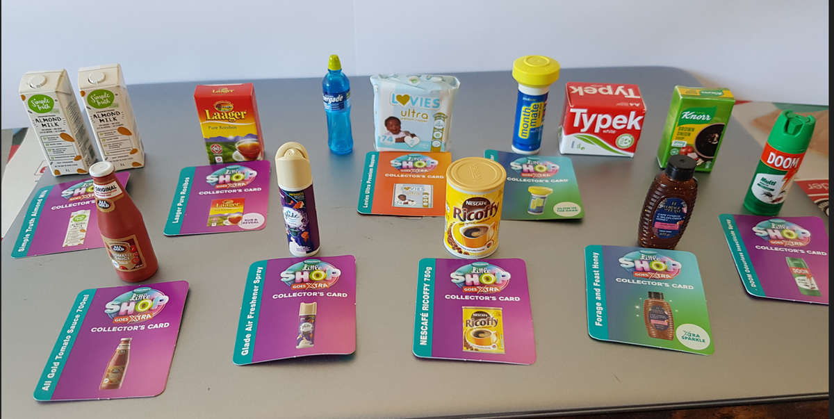 CHECKERS LITTLE SHOP MINI GROCRIES.