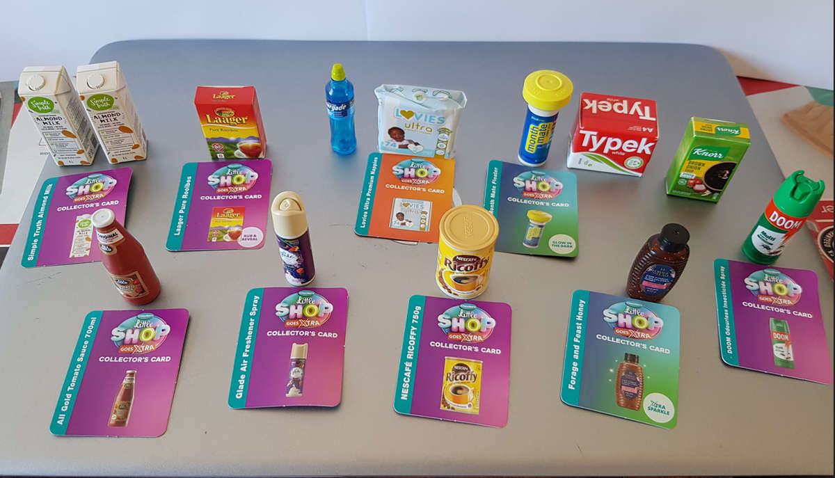 CHECKERS LITTLE SHOP MINI GROCRIES.