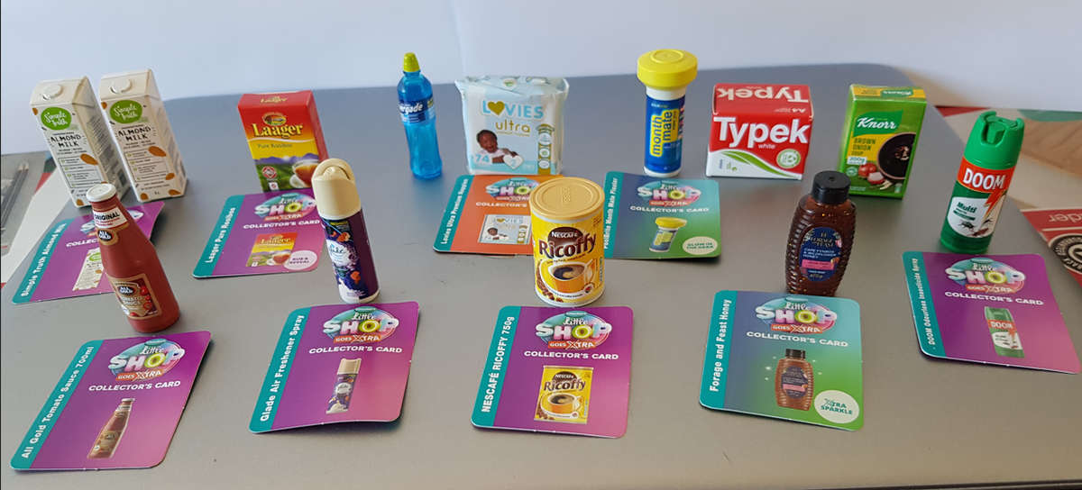 CHECKERS LITTLE SHOP MINI GROCRIES.