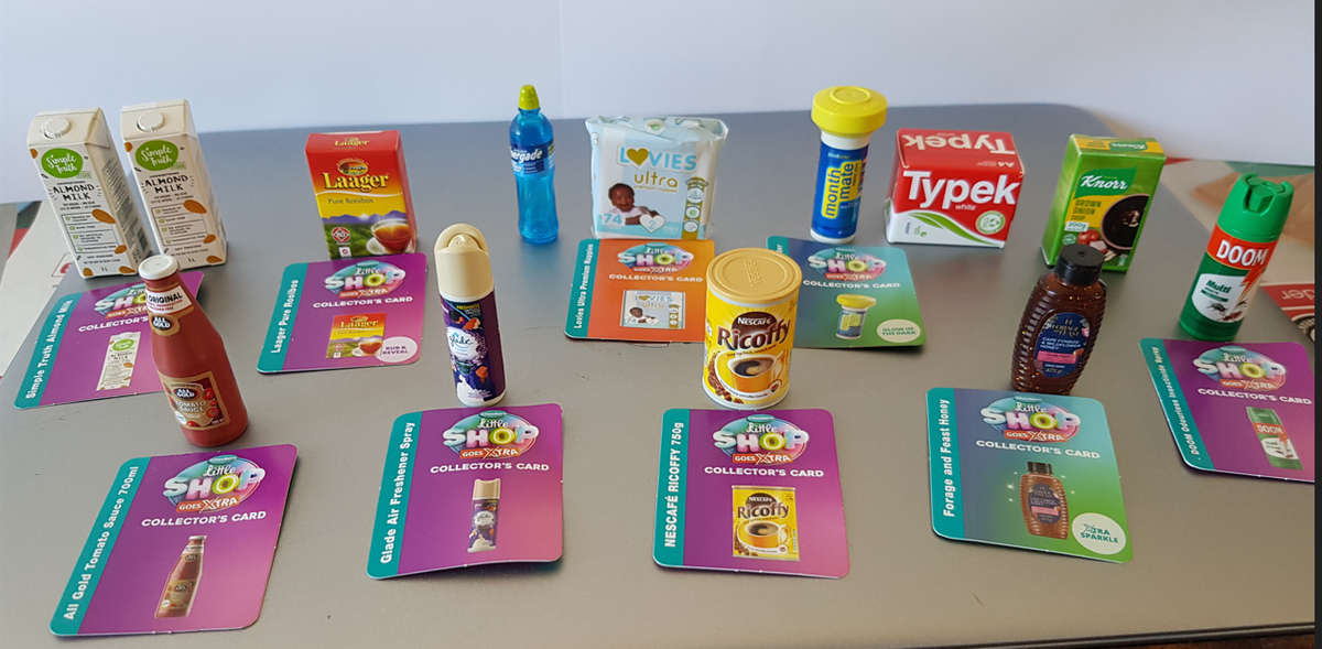 CHECKERS LITTLE SHOP MINI GROCRIES.