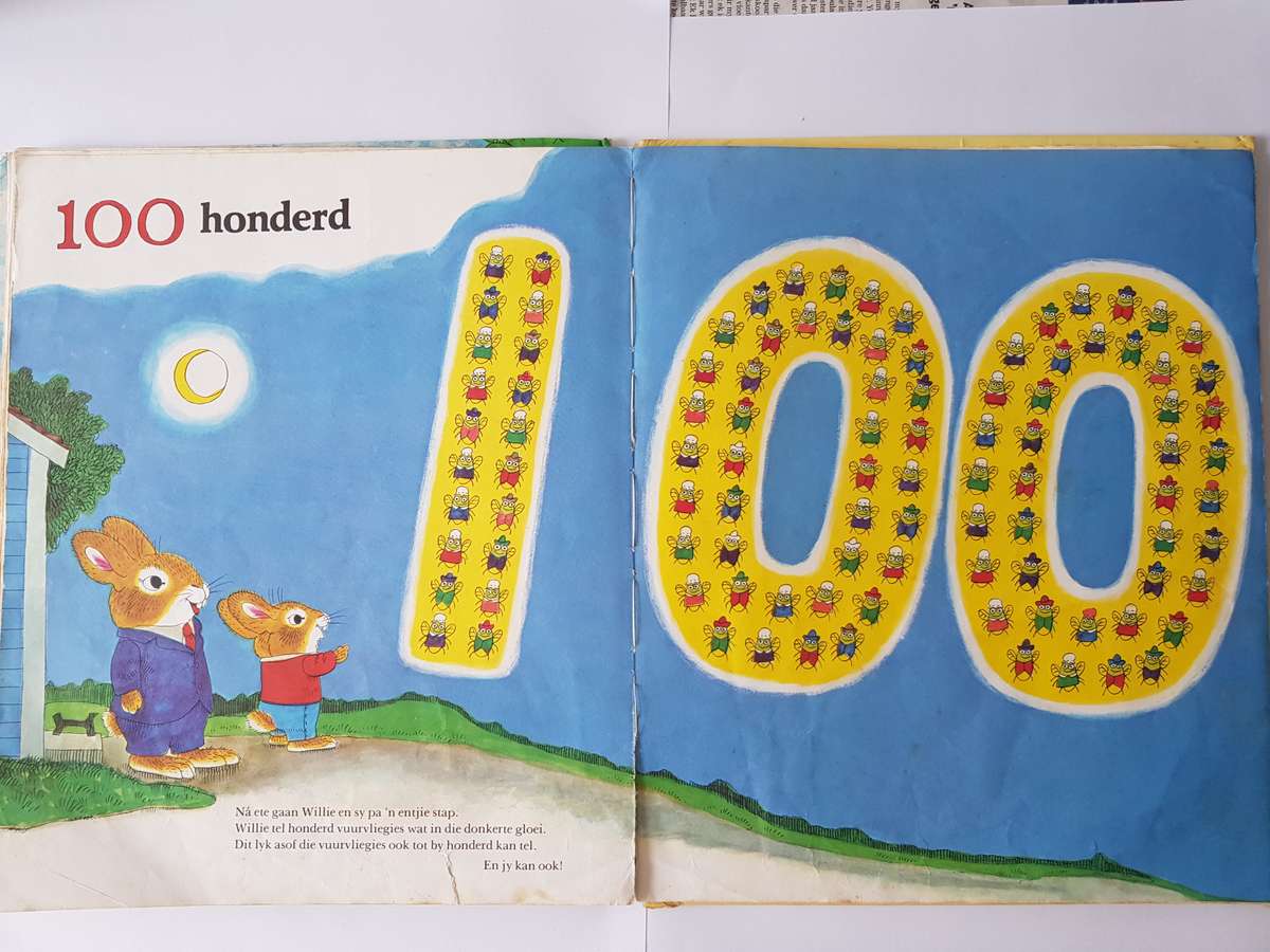 AFRIKAANSE - MY EERSTE TEL- EN OPTEL BOEK VIR KLEUTERS.