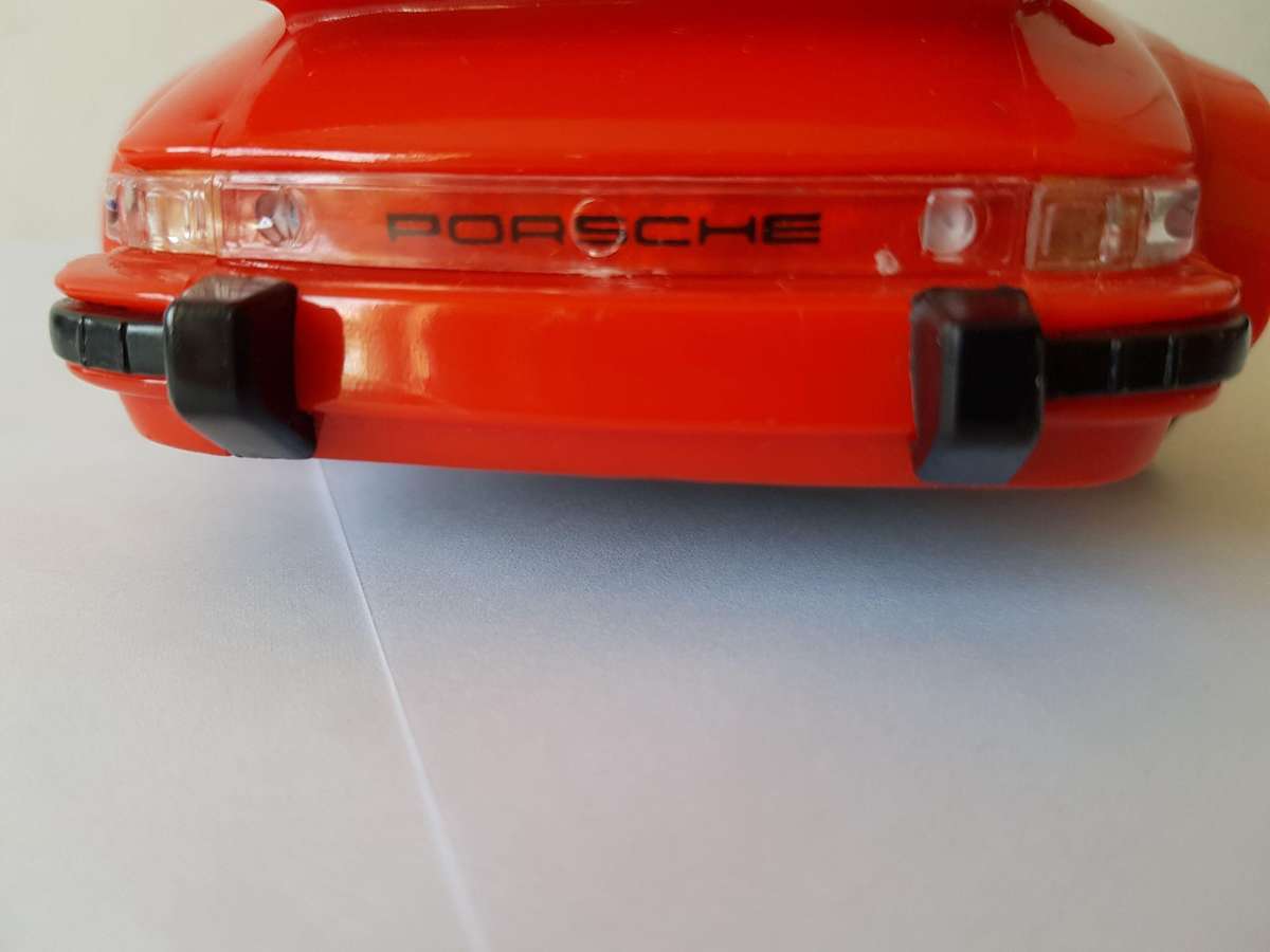 VINTAGE 1979 PORSCHE 930 TURBO JAGERMEISTER POWER ELECTRA RADIO CONTROLLED 1/18 SCALE MODELCAR.