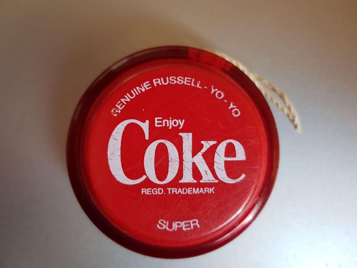 GENUINE RUSSEL COKE SUPER YO-YO FROM 1981.
