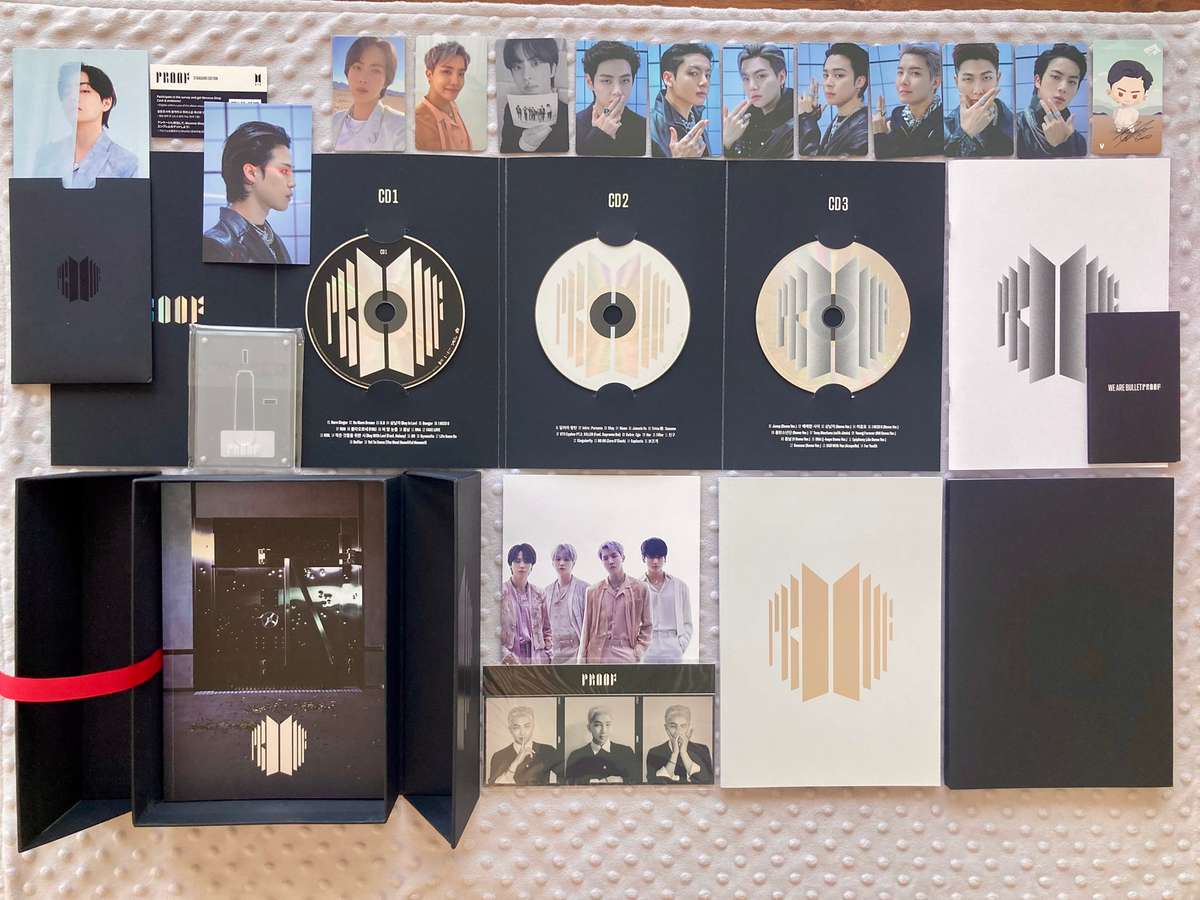 BTS - anthology album - Proof (Standard edition) + limited edition Weverse gift