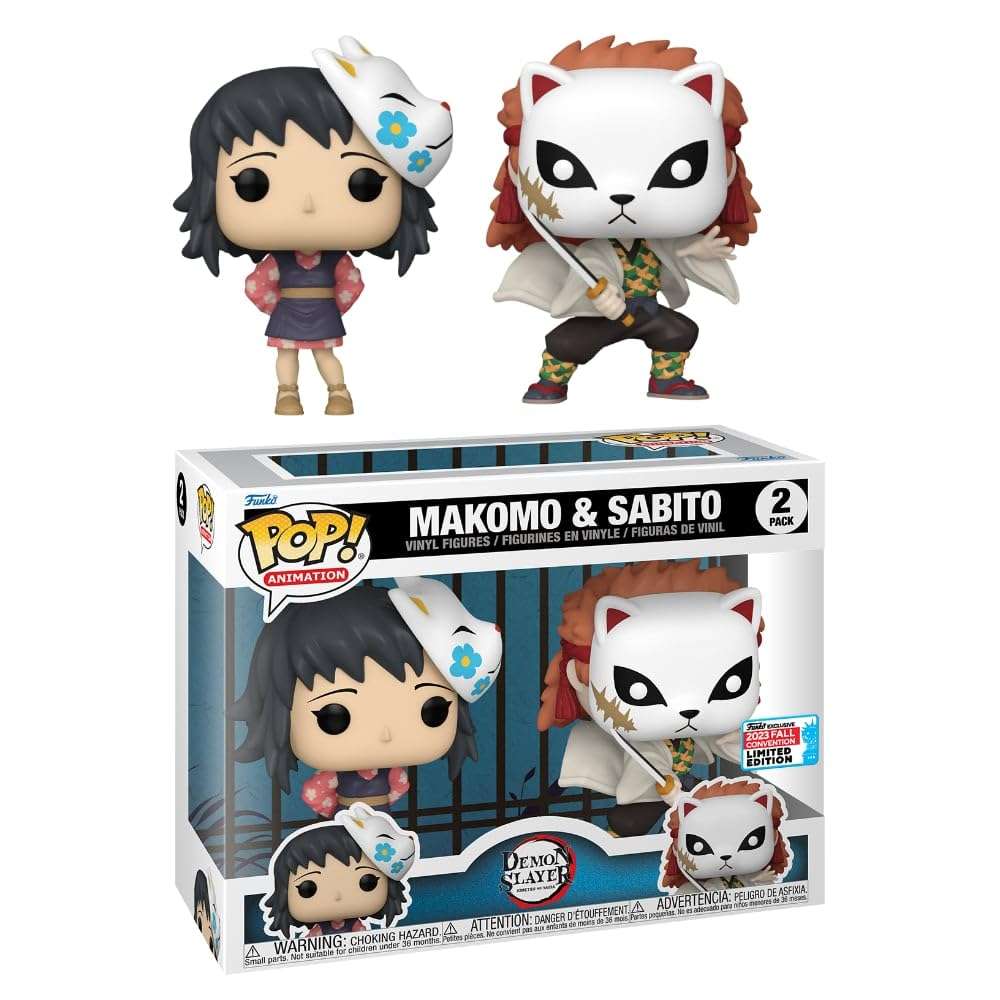 FUNKO POP! Animation - Demon Slayer - Makomo & Sabito 2pack