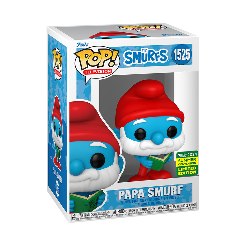 FUNKO POP! Television - The Smurfs - Papa Smurf 2024 Summer Excl