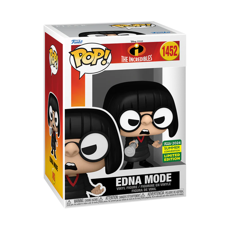 FUNKO POP! Disney - The Incredibles - Edna Mode 2024 Summer Excl