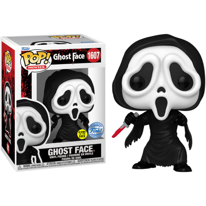 FUNKO POP! Movies - Scream - Ghost Face Glow Excl