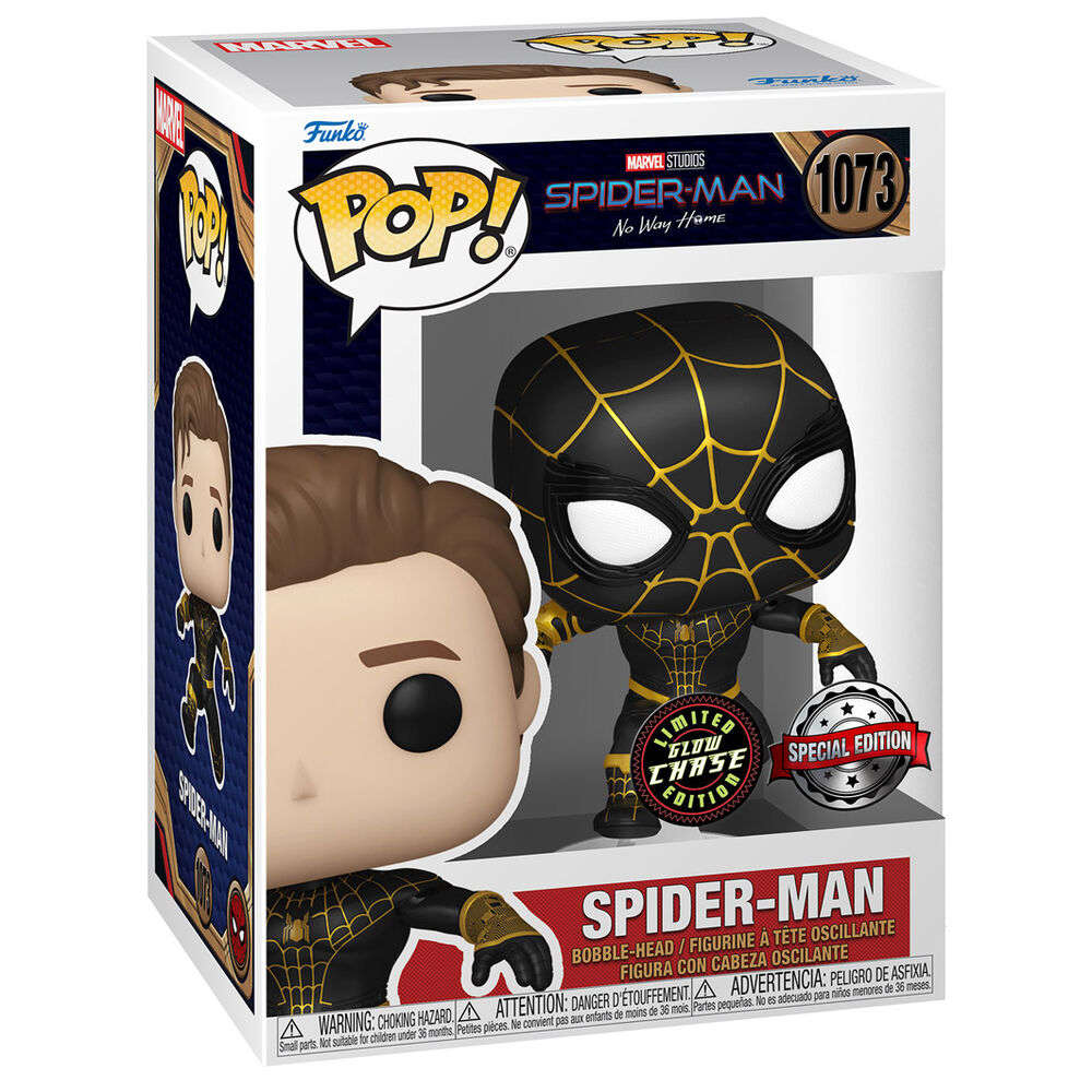 FUNKO POP! Marvel - Spiderman: No Way Home - Spider Man Excl Gloe Chase