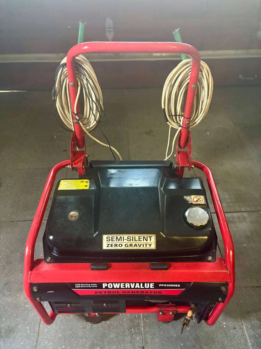 Powervalue Petrol Generator PPG3990ES 3300 Watts 3.3KVA