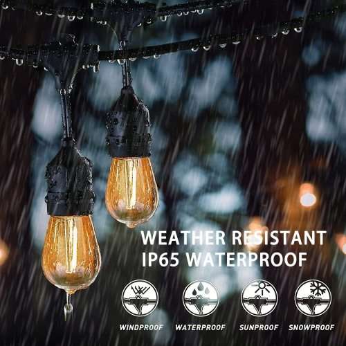 Stylish And Beautiful 20M Waterproof Led Bulb String Lights Outdoor Street Garden Holiday String Lig